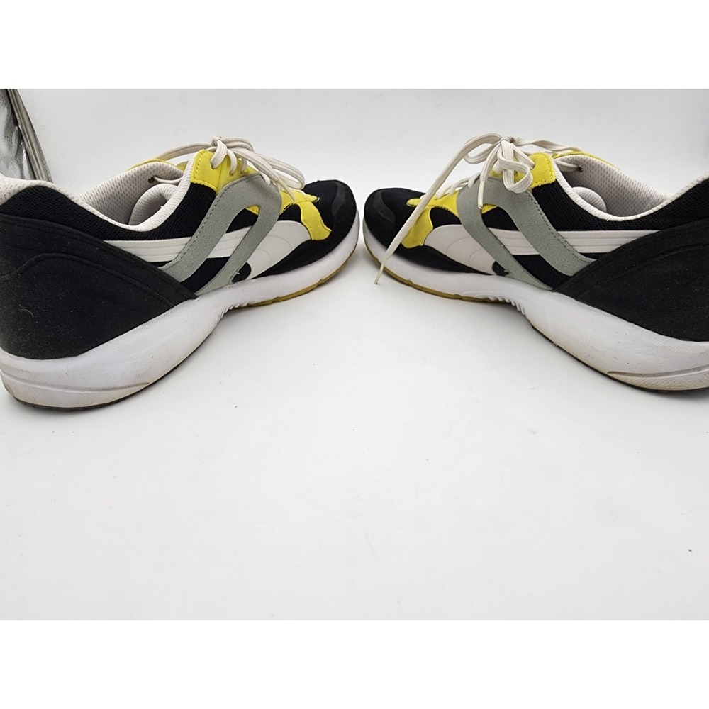Puma Future R698 Lite Trainers Mens Size 11 Black Yellow Grey White - Picture 7 of 8